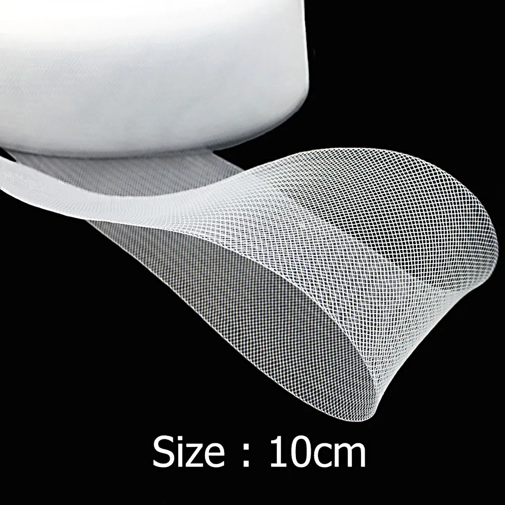 Коса [IuBuFiGo] из конского волоса для изготовления платьев и шляп черная белая