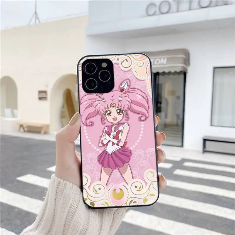 

Japan Anime Sailor Moon Princess Phone Case For Iphone 6 6s 7 8 Plus XR X XS XSmax 11 12 Pro Mini Max