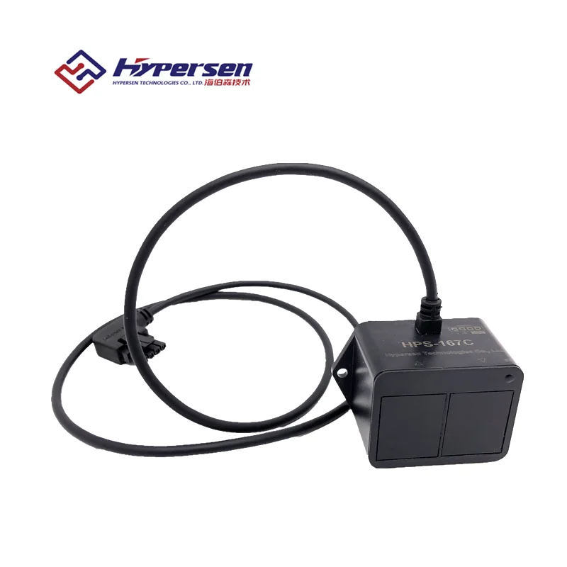 Kaufen Hypersen HPS-167C Und HPS-167U Einzigen Punkt Im Bereich Sensor Hindernis Vermeidung ToF 35m Lidar Modul Mit IP65 Wasserdichte Hous