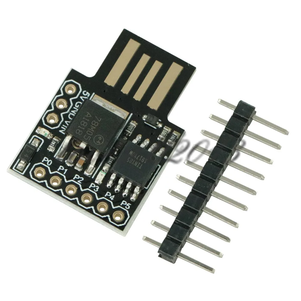 1 шт. Digispark kickstarter Micro макетная плата ATTINY85 модуль для Arduino usb | Электроника