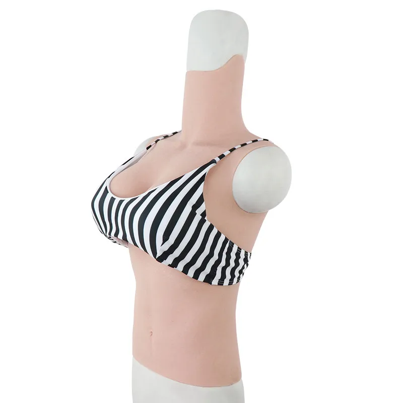 Искусственная силиконовая большая грудь D чашка поддельная для трансвеститов