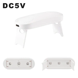 Светодиодный ная Ультрафиолетовая лампа для отверждения, DC5V, складная, лампа УФ-сушки, с интерфейсом Android Type-C, для отверждения экрана телефона