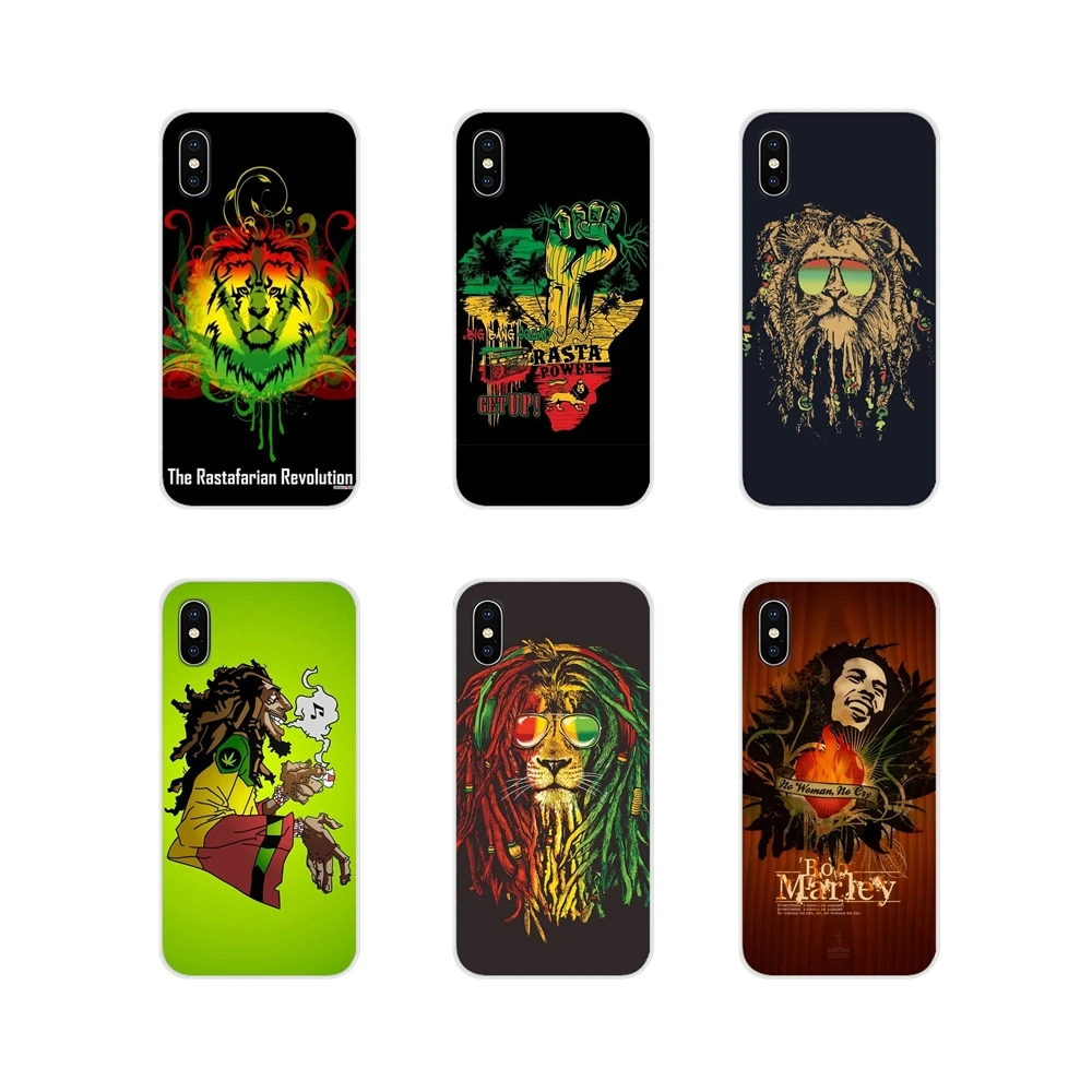 Аксессуары чехлы для Samsung Galaxy S2 S3 S4 S5 Mini S6 S7 Edge S8 S9 S10E Lite Plus bob themarley lion rasta reggae |