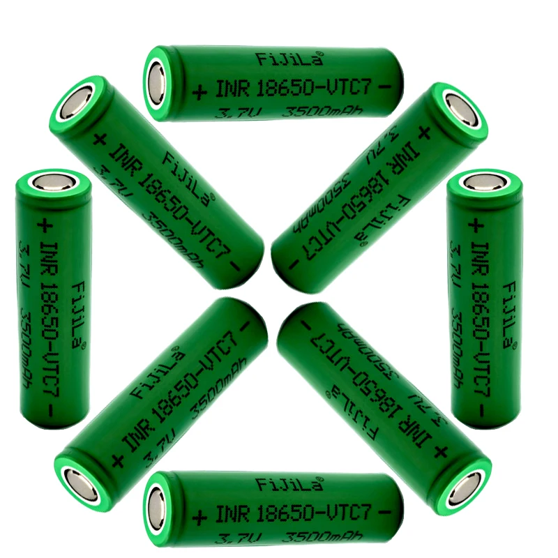Новый 100% Оригинальный 3 7 V 3500 мА/ч INR18650 VTC7 Перезаряжаемые Li Ion Батарея для лазерная
