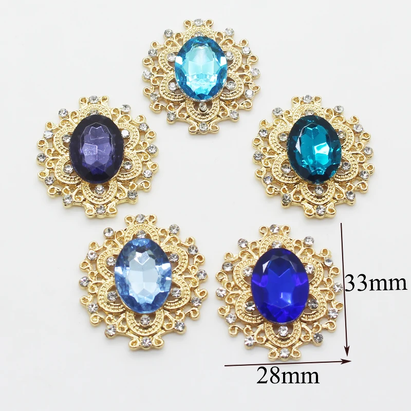 10 шт. двухрядные круглые жемчужные алмазные пуговицы 19 мм свадебные аксессуары