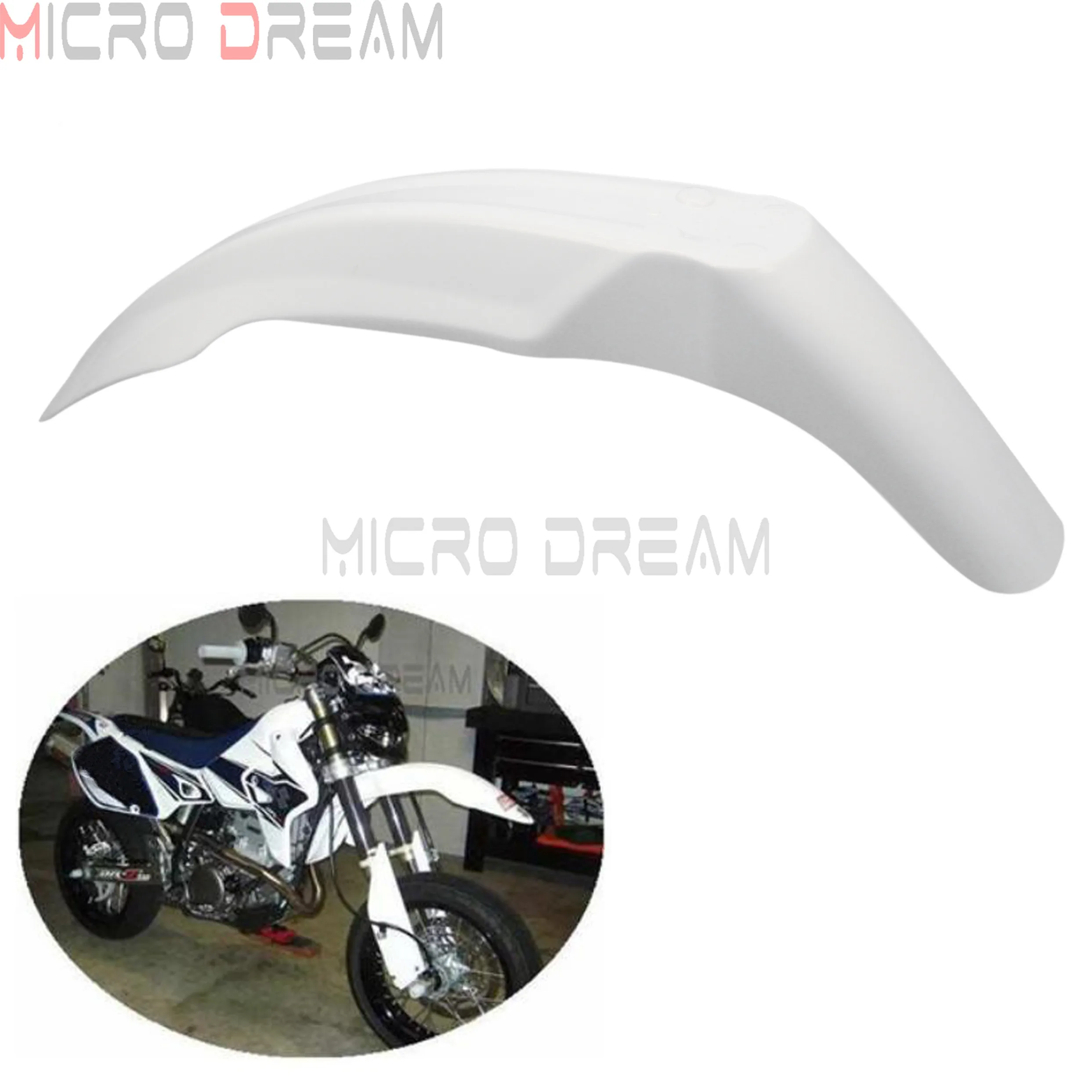 Внедорожный мотоцикл Белый Переднее Крыло мотоцикла Dirt Bike Брызговики для SX F XC W EXC