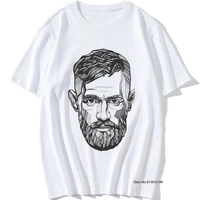 is conor mcgregor in your heart t shirts men fighter tops short sleeve vintage t shirt oneck cotton tees plus size
