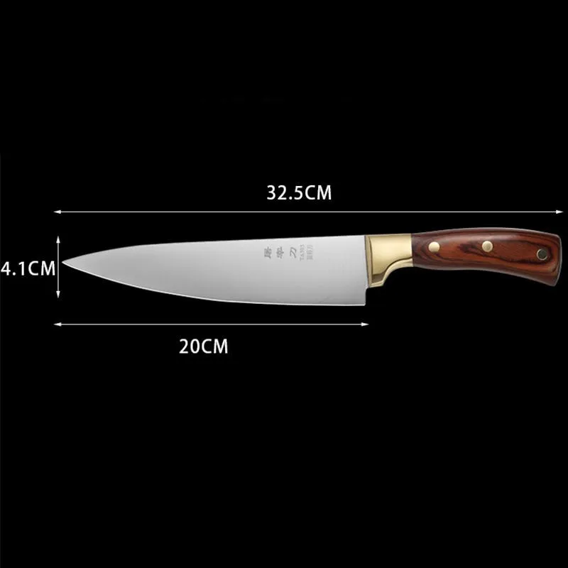 Профессиональный нож для мясника немецкая сталь 50cr15 ручная работа острый