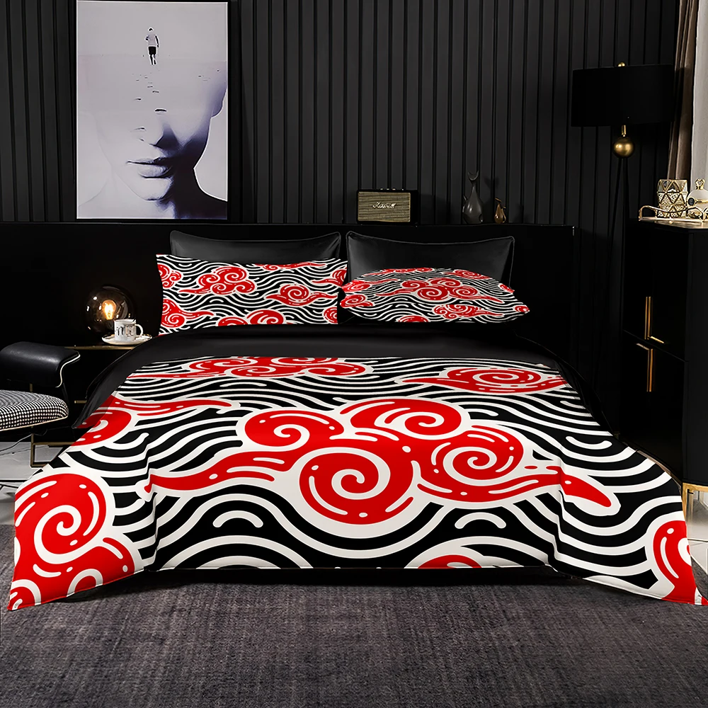 Роскошный мягкий комплект постельного белья из искусственной кожи с