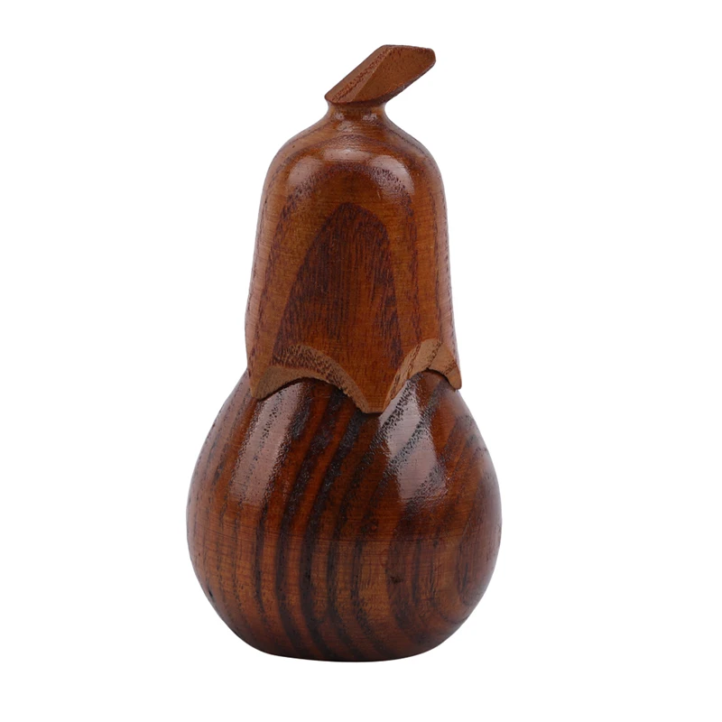 

Box Fashion Toothpick Jar Home Desktop Toothpick Decoration Box Log Color Creative Eggplant Shape Toothpick Holder