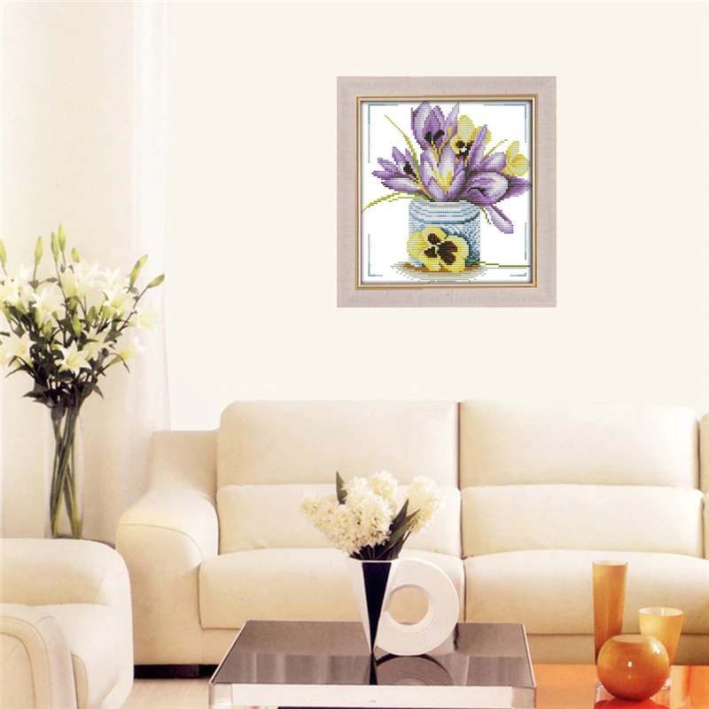 Новое поступление Набор для вышивки крестиком Joy Sunday набор рукоделия с принтом