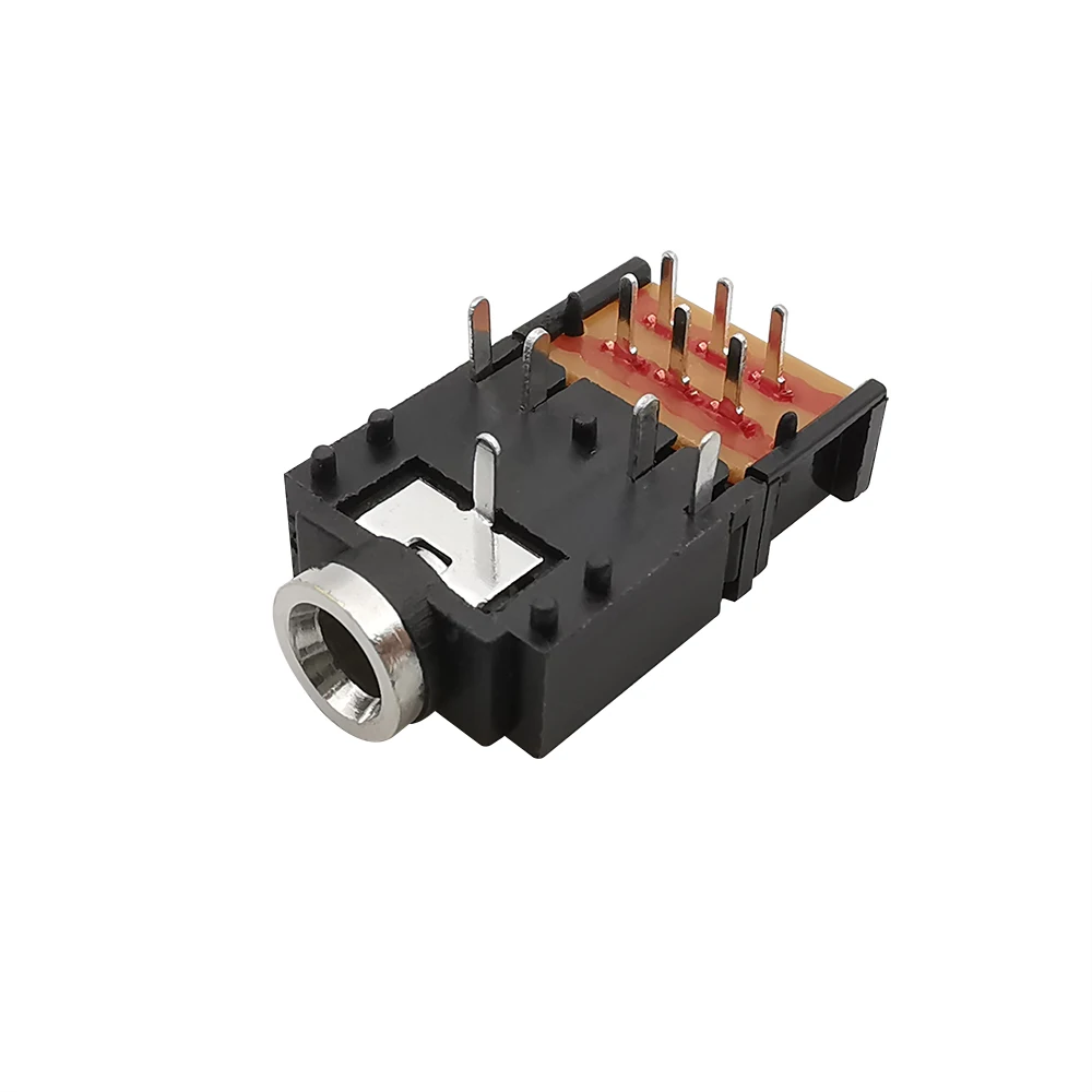 10 шт. двухканальный разъем для наушников 3 5 мм