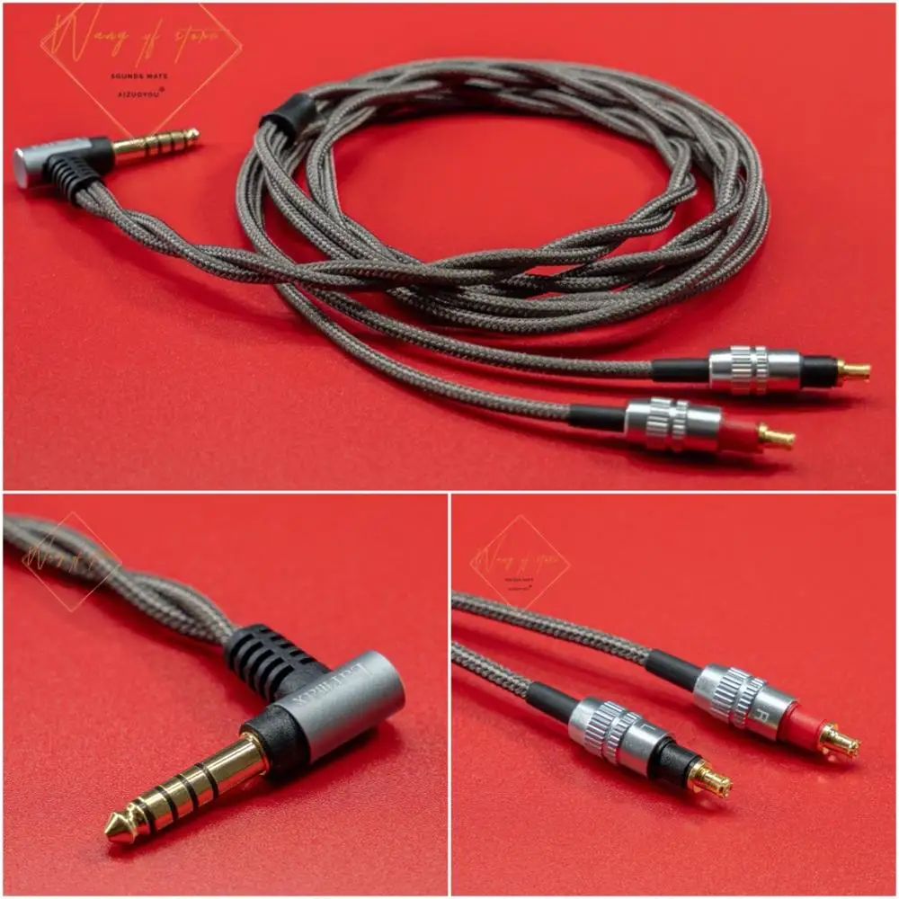 Обновленный 6N Occ Hifi балансный кабель Шнур для ATH SR9 ES750 ESW950 MSR7B наушники |