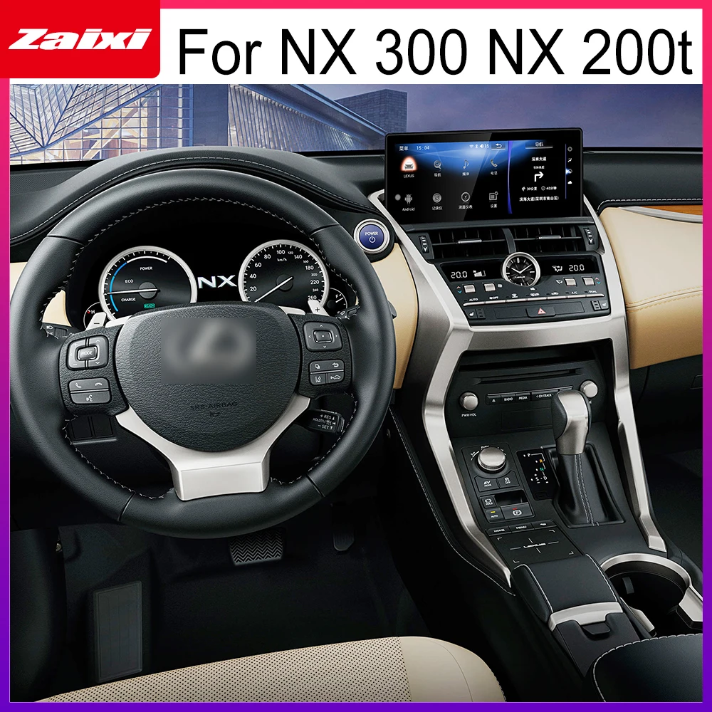 Автомобильный мультимедийный плеер Android для Lexus NX 300 200t 2017 ~ 2018 WiFi GPS навигация