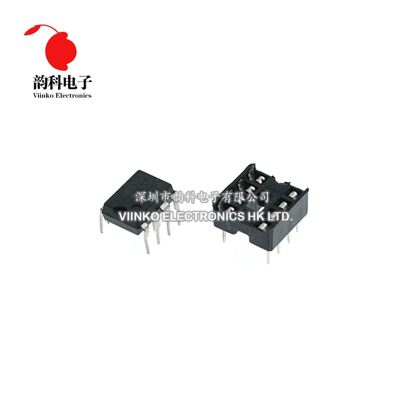 20 шт. NE555 IC 555 и 8 Pin гнезда DIP (10 каждый) ic ne555 розетки DIP8 diy для arduino стартовый