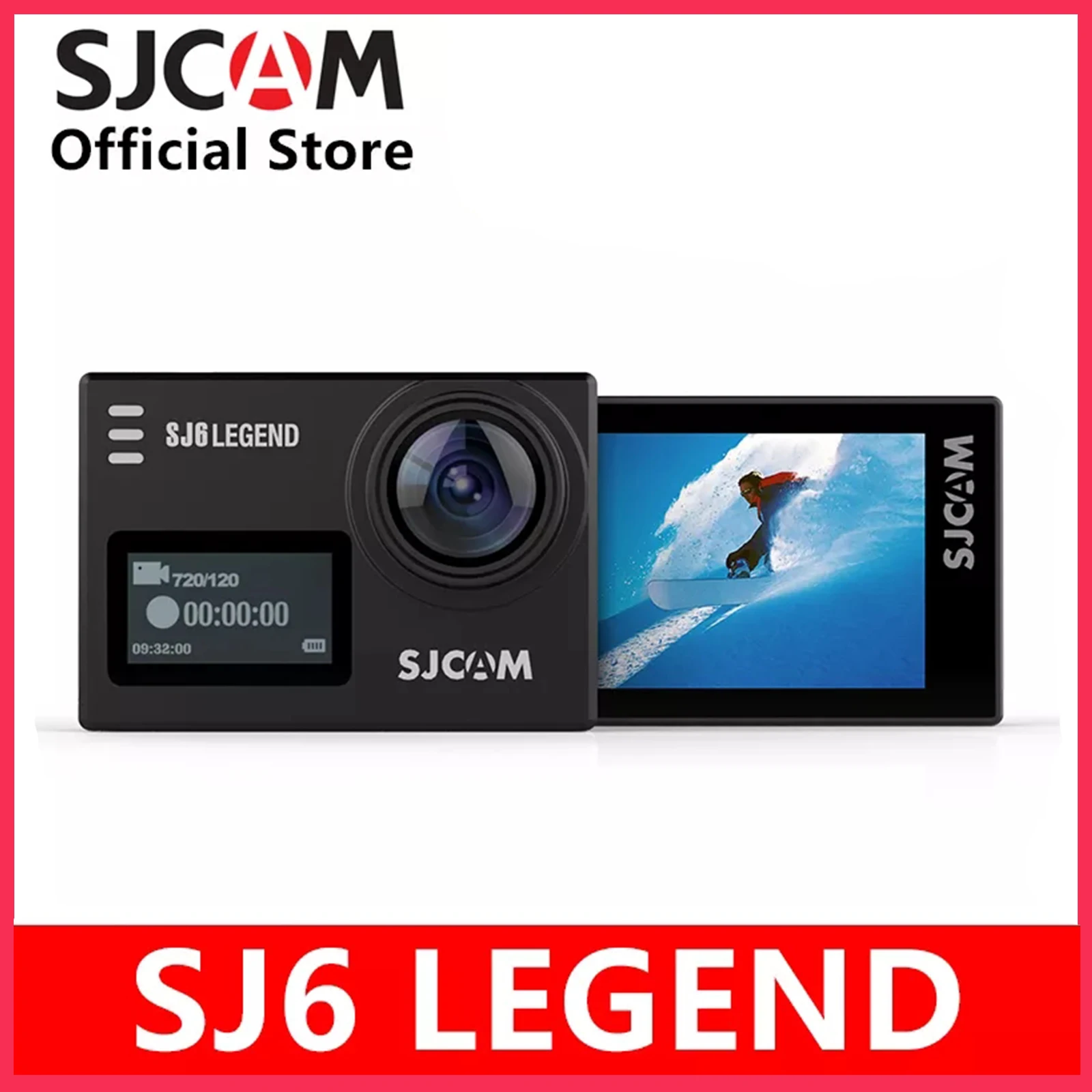 

Original SJCAM SJ6 Legend Action Camera 4K Wifi 30M Waterproof Ultra HD 2" Touch Screen Notavek 96660 Sports DV