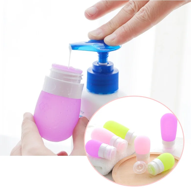 Дорожная многоразовая трубка бутылка портативное средство для очищения лица