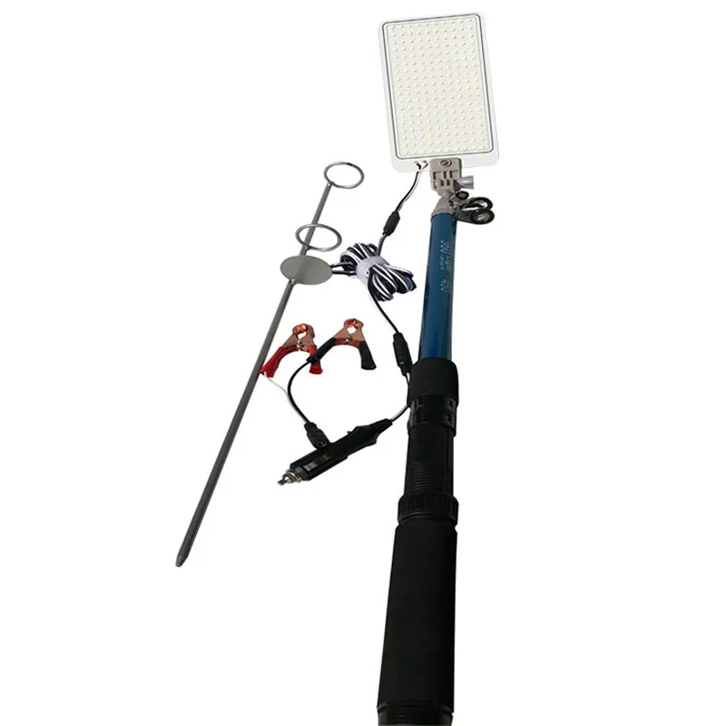 

Telescopic Rod LED Lantern Light Lamp for Fishing Outdoor Camping Hiking BBQ