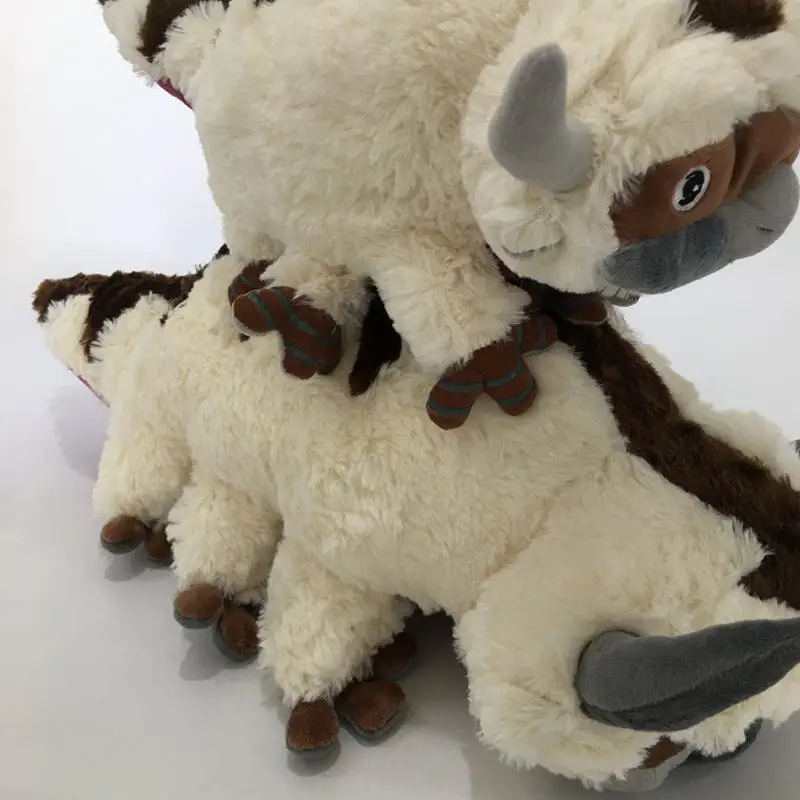 Последний источник Airbender Аватар Appa плюшевая кукла животного корова игрушка бык
