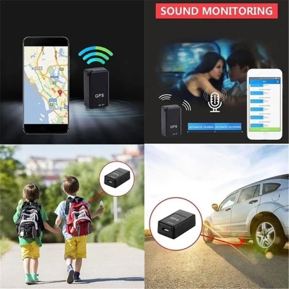 Mini Real-time Tracking Magnetic GPS Tracker Voice Recording Anti-theft Locator Alarm Sound Monitor Reboot/Reset Phone | Автомобили и