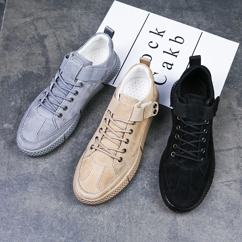 

Men Casual Shoes Fashion Design Lace-up Flat Shoes For Male Top Quality tenis masculino men walking shoes zapatillas hombre