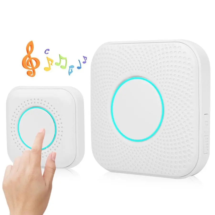 Беспроводной умный музыкальный дверной звонок домашний дистанционный на