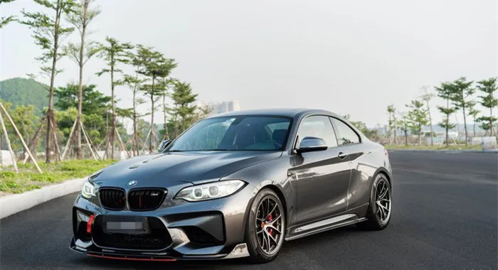 

Sexy2021 F87, подходит для w, Модифицированная компактная лопатка для губ Surround Bp M2, углеродное волокно, передний подбородок