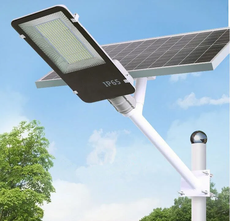 200 Вт Светодиодный уличный фонарь на солнечной батарее Открытый