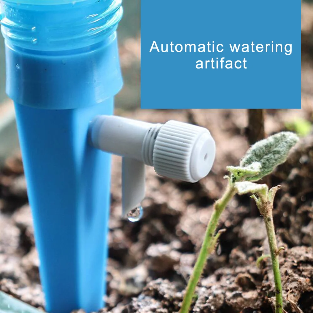 

Adjustable Auto Water Dripper Device Automatic Drip Irrigation System Self Watering Spike for Plants Flower Greenhouse Garden