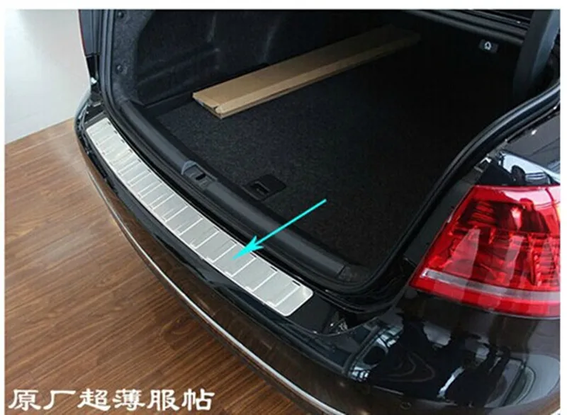

for Volkswagen Passat B6 2006-2017 High quality rear Sill Car bumper Protector stainless steel styling