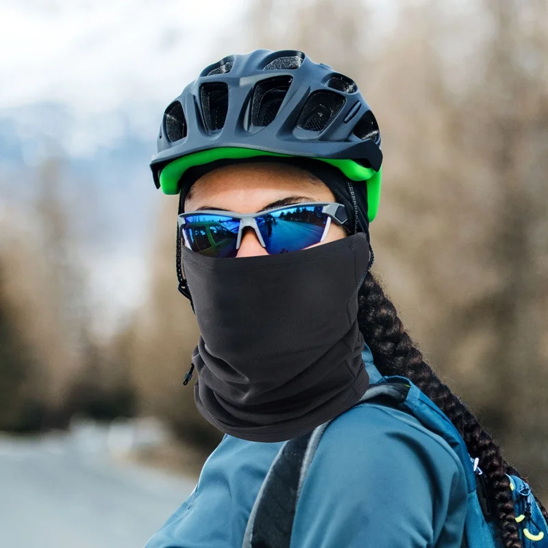 

For Windproof Neck Gaiter Bandana Half Face Mask Headband Face Cover Balaclava Scarf Warmer Winter Protector Outdoor Scarf