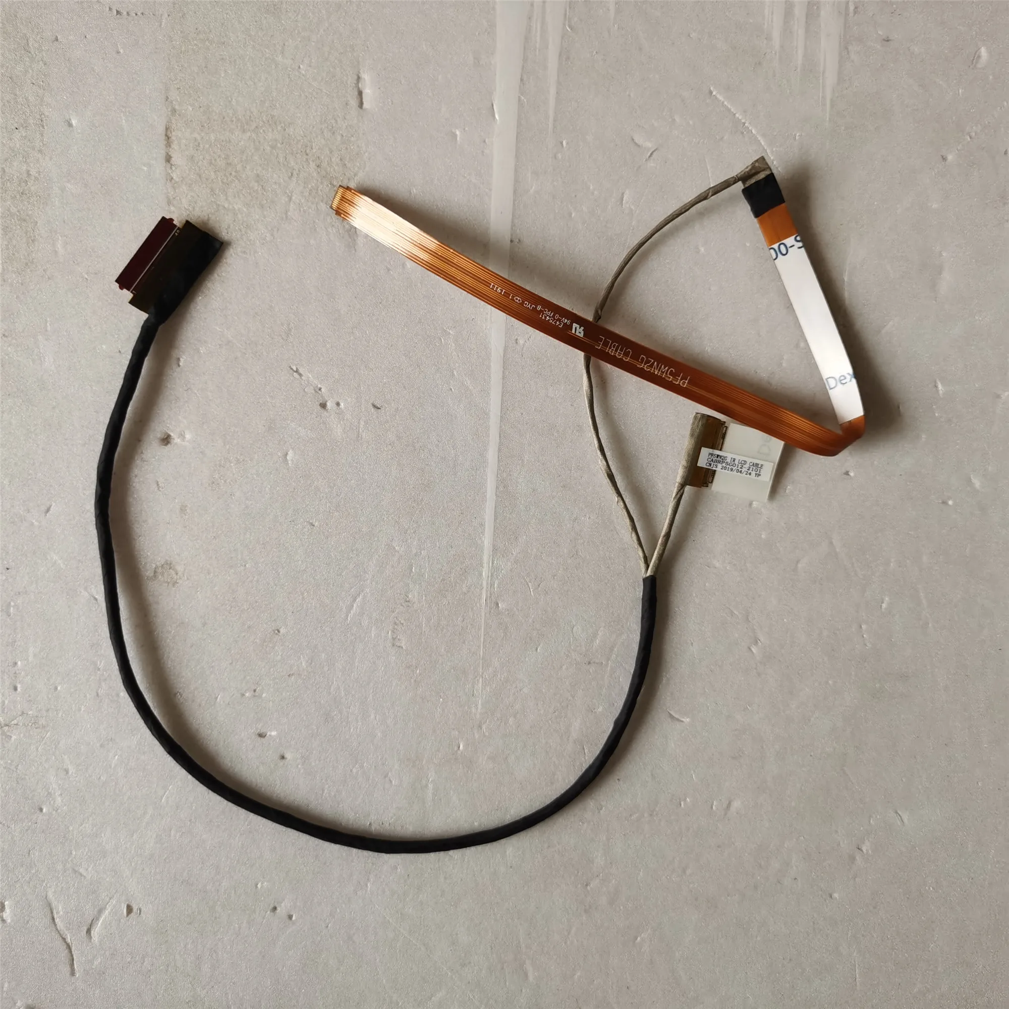 

New laptop lcd lvds cable for TFX255 PF5WN2G CABRP5G012-2101