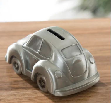 

Car piggy bank deposit Coin Piggy Bank children's toy car give baby birthday present