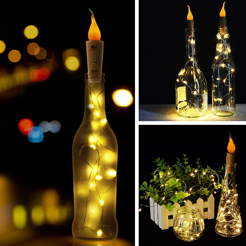 Светодиодная гирлянда из серебряной проволоки 2 м|Светодиодная лента| |