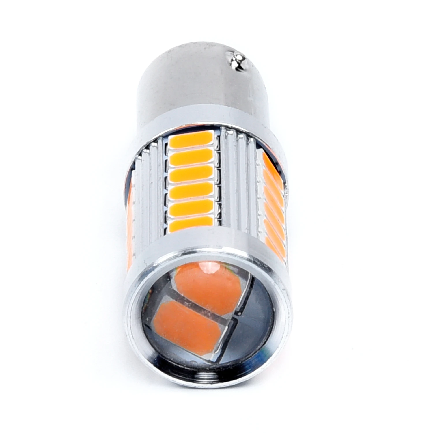4 шт. Янтарный 1156PY BAU15S PY21W светодиодный 33SMD светильник для указателей