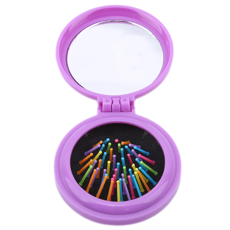 1 шт. 2020 Новая мульти синяя подушка безопасности Массажная Складная Расческа