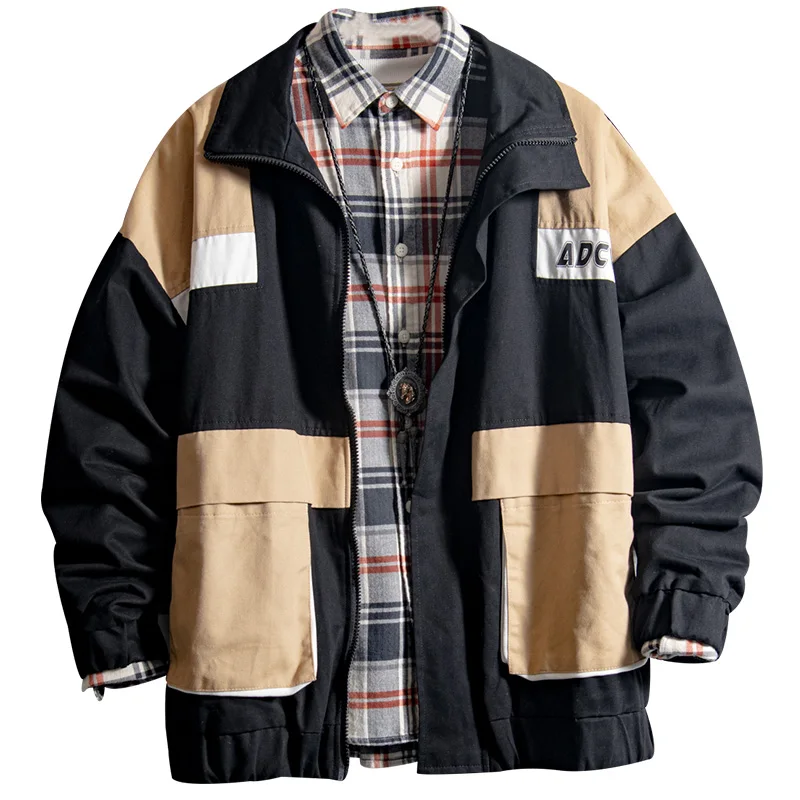 

Куртка мужская over size d, водонепроницаемая, осенняя, размера плюс, II50NSJK, 2019