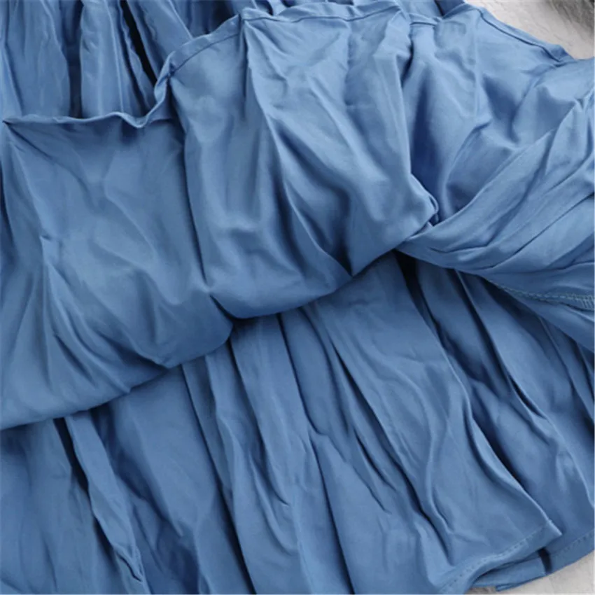 2019 весенне-осенняя винтажная Женская плиссированная юбка леди с высокой талией