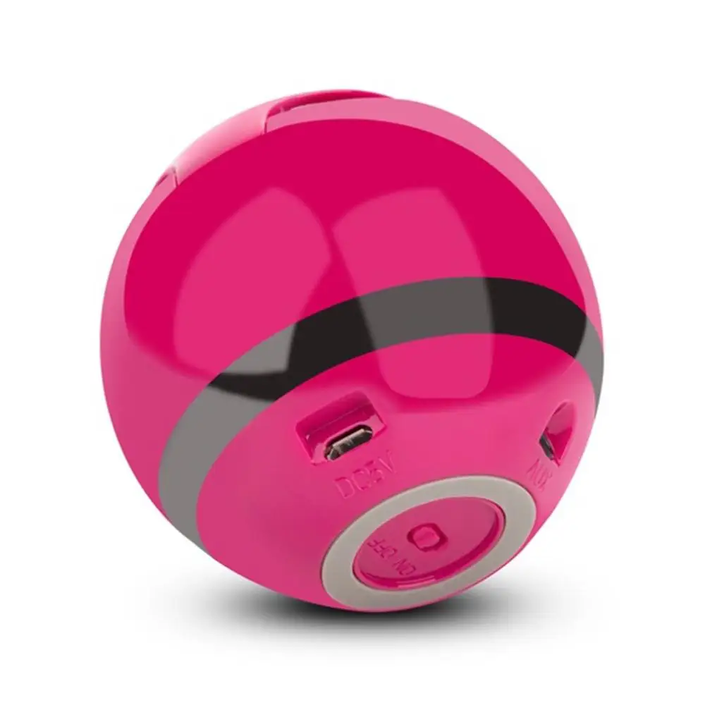 Spherical wireless bluetooth speaker led light mini audio gift subwoofer portable hands-free calling circular card music player |