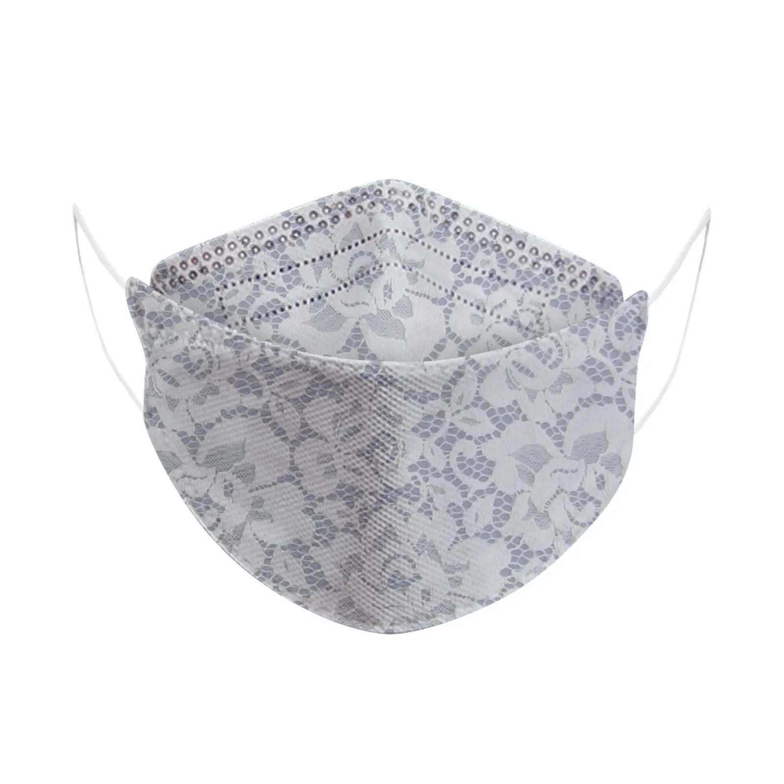 10/20/50PCS Adults Mask Fish KN95 Mascarillas Beautiful Lace Flower Print Reusable 4-Layer Protection KN95MASK FFP2 Maska CE - купить по