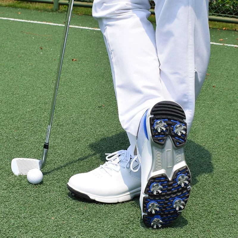 

Professional Waterproof Golf Shoes for Men Outdoor Spikes Golf Sneakers Big Size 7-14 High Quality Anti Slip Walking Sneakers