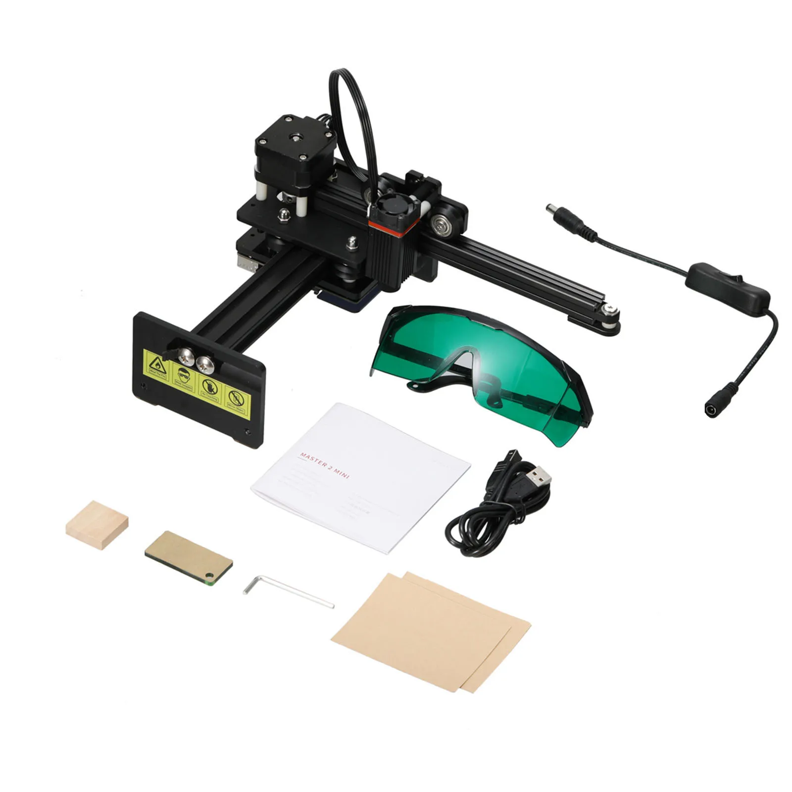 NEJE 3D Printer Printing Laser Engraving Touch Screen Printing TPU Filament Dual Gear Extruder 3D Logo Mark Laser Printer