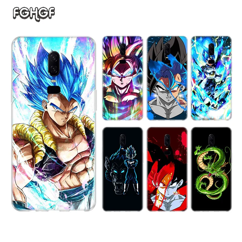 Мягкий силиконовый чехол для телефона из ТПУ с принтом Dragon Ball Super Saiyan Goku OnePlus One Plus 7