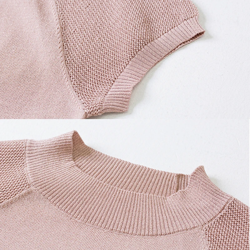 Shintimes женская футболка одежда вязаный свитер ажурная женский летний топ Женская