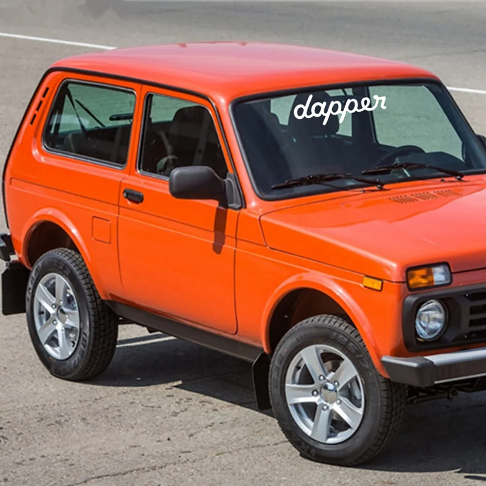Светоотражающие наклейки на окно автомобиля с буквами Dapper 2019 | Автомобили и