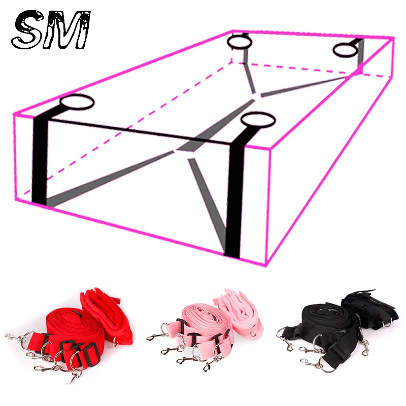 БДСМ секс игрушки для взрослых наручники на запястье до ног раб Фетиш игрушка Femme