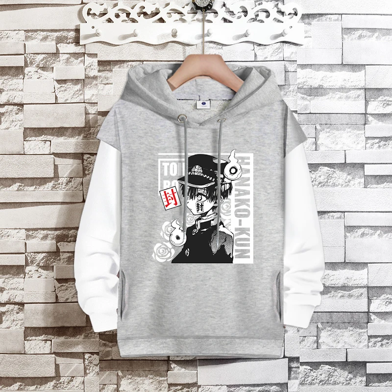 Толстовки Hanako-kun в туалете костюм для косплея толстовки Классическая мужская и