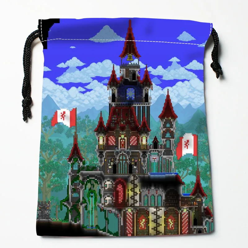 

Сумка на шнурке Terraria, Мягкая атласная ткань 18 х2, 2 см, многоразовая сумка для хранения одежды и обуви, 12,2