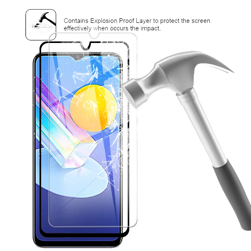 Protective glass For Vivo Y72 5G Camera Screen protector For Vivo Y52 Y51 Y31 Y20 Y20i Y17 Y12 Y11 Y70 Y50 Y30 Tempered glass