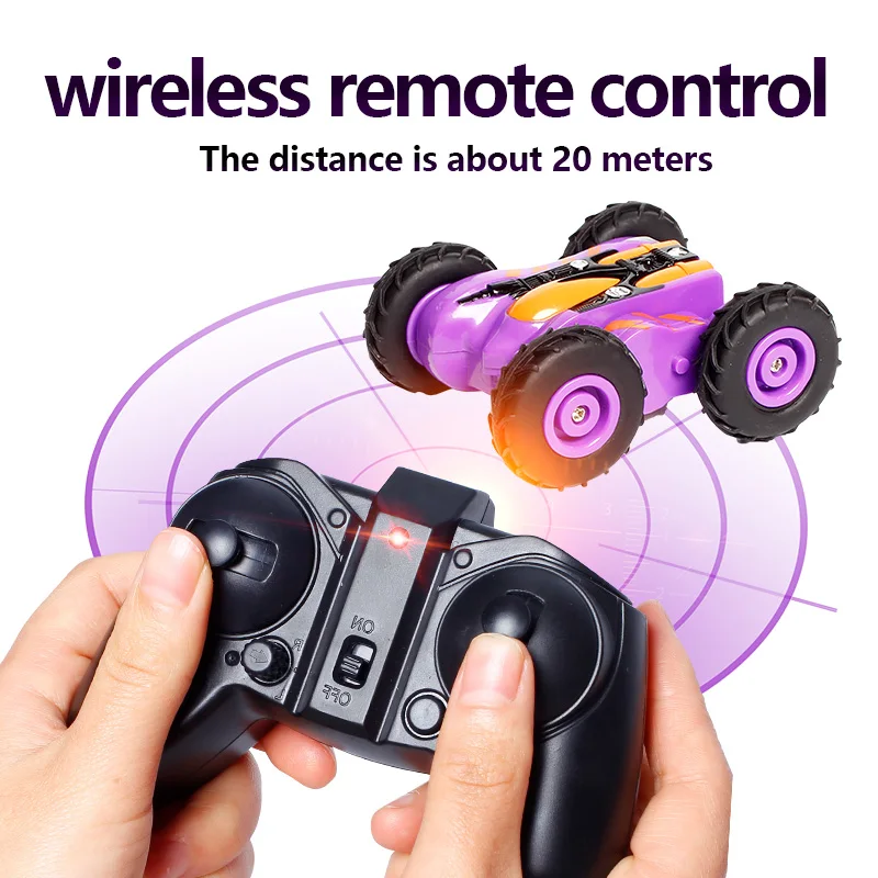 Машинка трюк Tongli на радиоуправлении высокоскоростная вращающаяся гусеничная